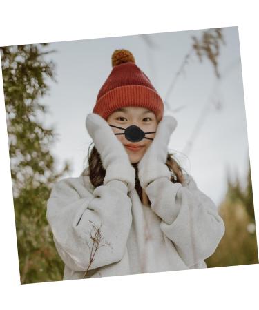 Shop Gatuida Nose Mask Warmer - Soft Knitted Cold Nose Protection for Women | Cozy Winter Nose Cover - Buy Online on GoSupps.com