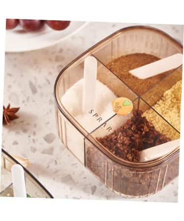 Zerodeko 1 Set Light Luxury Seasoning Box Camping Accessories Condiment Containers Kitchen Accessory Msg Salt - Buy Online on GoSupps.com