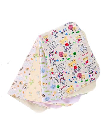 Waterproof diaper pad baby 4 pieces of portable washbarbable winding pad baby waterproof 30 * 45cm baby changing mat for indoor/outdoor/travel 30x45 cm (4 Pack) - Buy Online on GoSupps.com