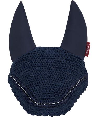 LeMieux Diamante Acoustic Fly Hood with Soundproof Micro Foam - Soft Bamboo Lining - Comfortable Fit Sport Horse Wear L Black - Buy Online on GoSupps.com