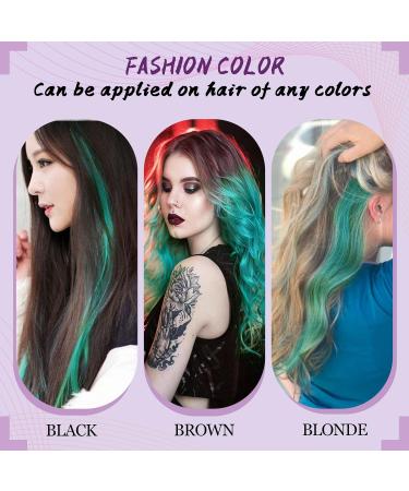 Runature U Tip Extensions Real Hair - 14 Blue Green Fusion Bondings | 20g 25 Strands U Tip Hair Extensions #Teal - Buy Online on GoSupps.com