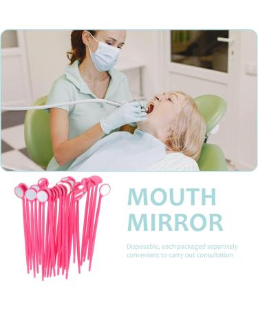 Healifty 24-Piece Dental Mirror Set for Tooth Cleaning | Disposable Dental Reflector & Stomatoscope Tools | Perfect for Tartar Removal & Oral Hygiene - Buy Online on GoSupps.com