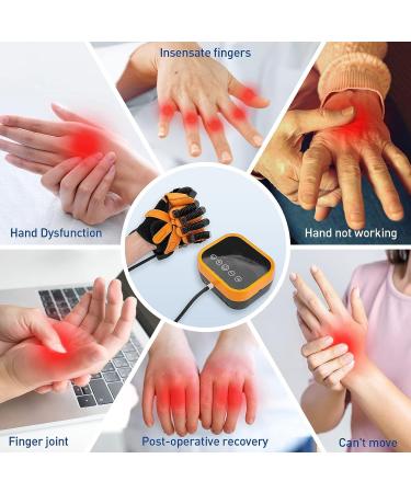 Finger Rehabilitation Gloves Fingers Strength Training Device for Hemiplegia Cerebral Palsy Equipment for Senior & Arthritis Relieve Wrist Pain Mirror Mode for Relief Cramps Right S - Buy Online on GoSupps.com