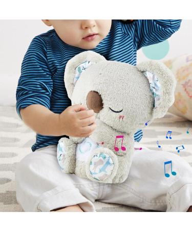 Buy Slumber Koala Cuddly Toy - Soothing Plush Baby Sleep Aid with Rhythmic Breathing & Musical Lights - Ideal Gift for Children - Buy Online on GoSupps.com