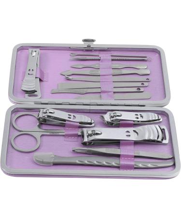 Gsrimgratoe Silver Stainless Steel Nail Clippers Cutter Trimmer Prep Kit Cleaners Manicure Pedicure Artede Nail Elegant Toe - Buy Online on GoSupps.com