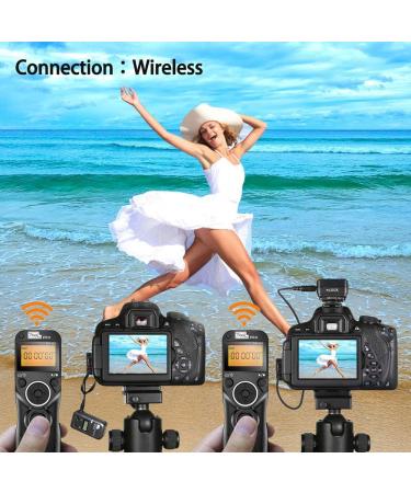 Pixel TW283-N3 Wireless Remote Control for Canon 5D Mark III/IV, 6D, 7D, R5, R5C, 50D, 40D, 30D - Shutter Release Timer - Buy Online on GoSupps.com