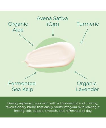 Lamina Sea Kelp Day Cream - Hydrating Anti-Aging Moisturizer for Dry Skin | Organic 2 Oz | Unisex Glow  - Buy Online on GoSupps.com