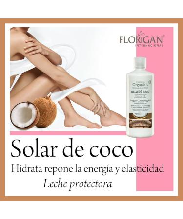 Face & Body After Sun Lotion Solar de Coco Florigan 1lt. - Buy Online on GoSupps.com