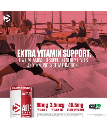 Dymatize All 9 Amino - Orange Cranberry | 30 Servings - Essential Amino Acids for Muscle Recovery - Buy Online on GoSupps.com