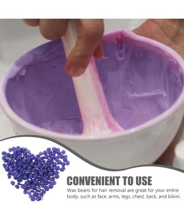 Frcolor 12 Packs Hard Wax Beans for Hair Removal - Armpit Wax Depilatory Wax Violet Wax Pearls - Buy Online on GoSupps.com
