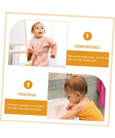 FRCOLOR 40 Pack Small Crocodile Toothbrush Toy Cleaners for Toddlers - Cotton Finger Protection for Children's Oral Care (Ages 2-4) - Buy Online on GoSupps.com