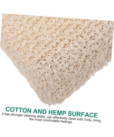 Minkissy 12 Pcs Children's Bath Sponge Set | Mesh Bath Puff & Loofah Scrubber - Beige | Perfect for Gentle Cleaning & Fun Bath Time - Buy Online on GoSupps.com