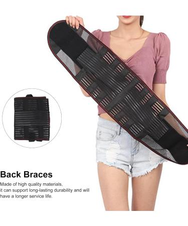 Adjustable Back Brace - Lightweight Waist Support with High Elasticity for Ultimate Protection - Buy Online on GoSupps.com