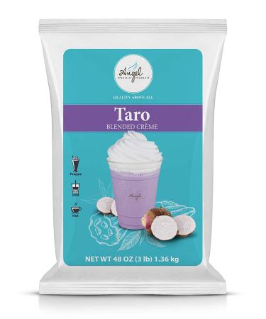 Taro Blended Cr me Mix by Angel Specialty Products - 3 LB Taro, 3 Pound Pack - Delicious and Creamy Taro Flavor - Buy Online on GoSupps.com