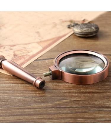 Professional Handheld Magnifier Handle Magnifier Reading for Reading Book Inspection Coins Rocks Map Full of Stars - Buy Online on GoSupps.com