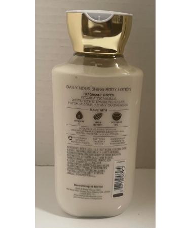 Warm Vanilla Sugar Body Lotion with Shea Butter & Coconut Oil - Daily Nourishing 8.0oz | International Shipping Available - Buy Online on GoSupps.com