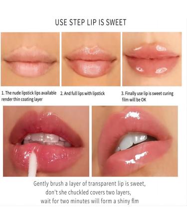  Rosixehird Shimmer 24K Moisturizing Lip Oil Ampoules - Moisturizing Lip Cream for Women and Girls - for Dry and Chapped Lips - Transparent Lip Gloss with Rosixehird - Buy Online on GoSupps.com