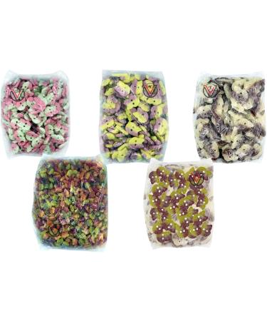 BUBS Skulls VEGAN SWEETS Retro Kids Party Wholesale Bulk Pick N Mix Candy | Sour fruit flavor jelly skulls | Pick any Your Favorite type & Weight - Buy Online on GoSupps.com