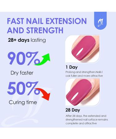 30ml Pink Assembly Gel for Nail Extensions - UV Builder Sealing & Color Gel for Gel Nails - Buy Online on GoSupps.com