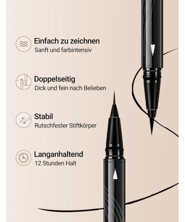 bark Doublesided eyeliner brown Brown - Buy Online on GoSupps.com