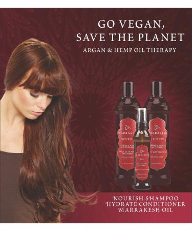 Marrakesh Original Shampoo with Hemp and Argan Oils 26.3 Ounce - Buy Online on GoSupps.com