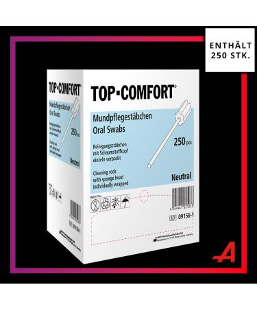 Mouth Care Sticks - 250 pcs Polypropylene 100mm Neutral Taste Green Head - Hygienically Packaged for Optimal Oral Hygiene - Buy Online on GoSupps.com