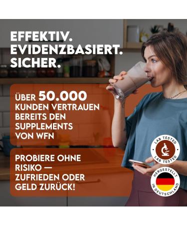 Buy Wfn Approved Isowhey Chocolate 1kg - Lactose-Free Protein Powder CFM Whey Isolate 33 Portions - Made in Germany - Buy Online on GoSupps.com