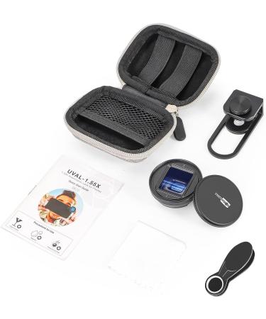 USKEYVISION 1.55X Anamorphic Lens for iPhone 14/13/12 & Android Smartphones - Compatible with FilmicPro and Promovie App - UVAL-1.55XS - Buy Online on GoSupps.com