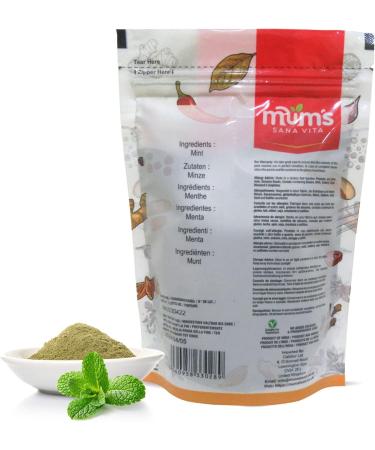 Mum's Premium Peppermint Herb Powder Seasoning 100g | Mint - Pudina Powder - Buy Online on GoSupps.com