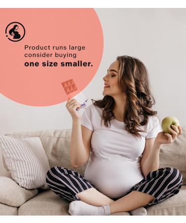 LAPASA Maternity Tops: Soft Modal Cotton Pregnancy Tshirts - XXL Black/Heather Gray/Off White - Buy Online on GoSupps.com