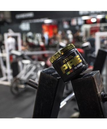 Steel Supplements Pre-Workout with Clean Energy and Intense Focus - Candy Bliss | PH Balanced Creatine for Increased Pump and Antioxidant Boost | 30 Servings - Buy Online on GoSupps.com