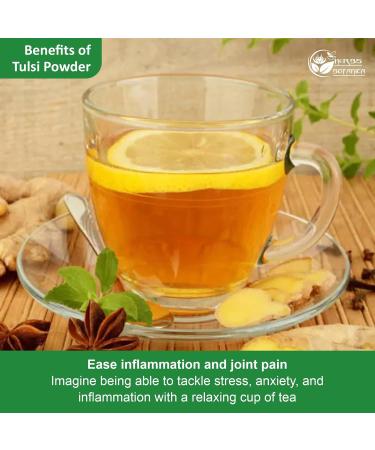 Herbs Botanica Tulsi Powder 5.3 Oz | Holy Basil Ocimum Sanctum | Indian Qasil Leaf Cleanse - Buy Online on GoSupps.com