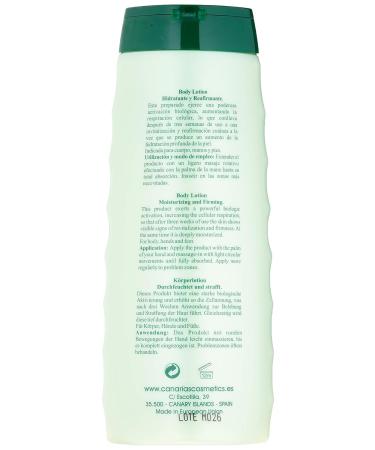 Canarias Cosmetics Dermo Aloe Body Lotion - 500 ml | Soothing & Hydrating Body Care | International Shipping Available - Buy Online on GoSupps.com