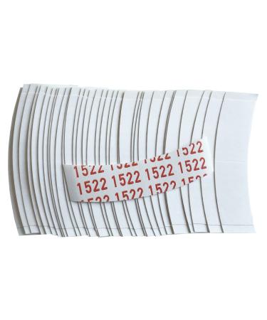 Sunshine Tape 1522 Wig Tape Strips - 36 Pack - Clear Double Sided Hair Replacement Adhesive Tape for Wigs and Toupees - Back Curve Contour Products 1522 - (B Curve)