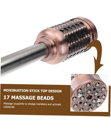 Healeeved 3 STK Copper Moxibustion Pot - Moxa Mug & Vacuum Massage Roller - Enhance Your Wellness with Moxa Therapy Tools - Buy Online on GoSupps.com