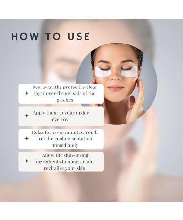 Rinna Beauty Bright Eyes Under Eye Gel Cooling Patches - Refresh & Revitalize | International Shipping Available - Buy Online on GoSupps.com