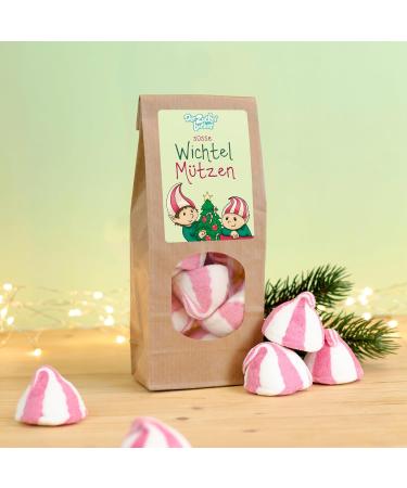 Elf Hats in a Gift Bag - Festive Marshmallow Gifts for Christmas St. Nicholas & Advent Calendar Fillings | Shop Now! - Buy Online on GoSupps.com