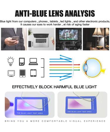 Tusocci Blue Light Blocking Glasses - Matte Transparent Grey | Anti-Eyestrain & UV Glare for Computer, Gaming, Phone, TV - Includes Glasses Case - Buy Online on GoSupps.com