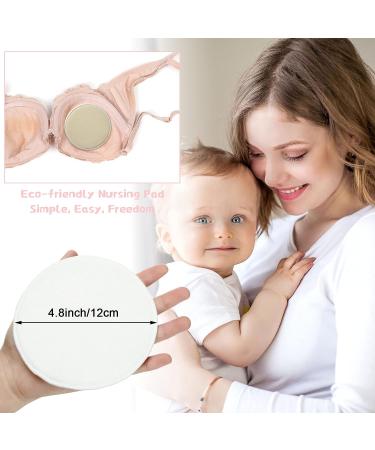 30 Pcs Bamboo Reusable Nursing Pads with Wet Bag - Charming Floral Nipple Covers for Breastfeeding Moms - 6 Colors Vibrant Pattern - Perfect Gift - Buy Online on GoSupps.com