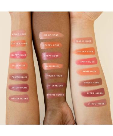 BeachPlease Tinted Balm RUSH HOUR in Sun-Kissed Peach | Dewy Finish | Multi-Purpose Cheek and Lip Cream Blush - Buy Online on GoSupps.com