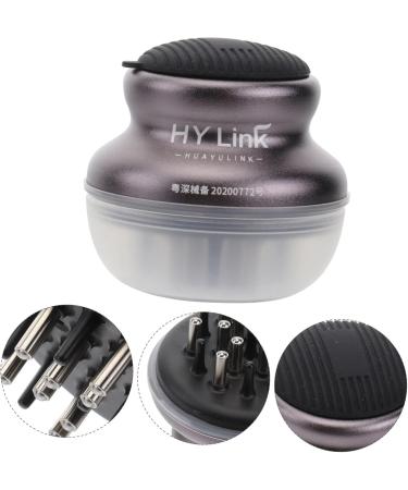 Marmerdo Liquid Guide Comb Head Massage Device | Boost Hair Growth & Scalp Wellness | Rustproof Steel Violet - Buy Online on GoSupps.com