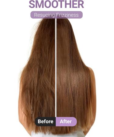 Hair Straightener Brush & Iron Comb - Fast Heat Anti-Scald Auto-Off | All Hair Types Women’s Styling Tool - Buy Online on GoSupps.com
