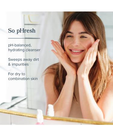 Heritage Store Rosewater Facial Cleanser | pH Balanced Milk Wash for Dry to Combination Skin | Purifying & Nourishing with Squalane & Rose Complex | Vegan & Cruelty-Free | 4oz - Buy Online on GoSupps.com