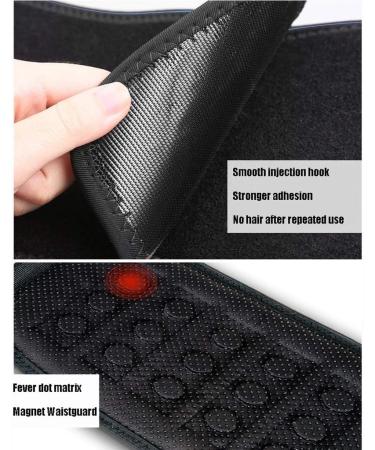 Samnuerly Adjustable Double-Train Loan Girdle | Lower Back Support Waist Belt with Breathable Mesh Inserts & Self-Heating Magnet (Size L) - Shop Now! - Buy Online on GoSupps.com