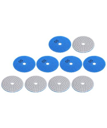 Broleo diamond polishing pads robust and durable with holes for water inlet polishing and polishing granite concrete marble and stone