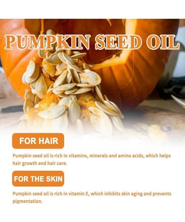 Pumpkin Seeds Oil Pumpkin Seed Oil For Hair Pumpkin Seed Oil Cold Pressed Skin Care Suitable For Men Women Pumpkin Seed Oil For Hair Face Nails Body Skin Pumpkin Seed Oil Pumpkin Oil - Buy Online on GoSupps.com