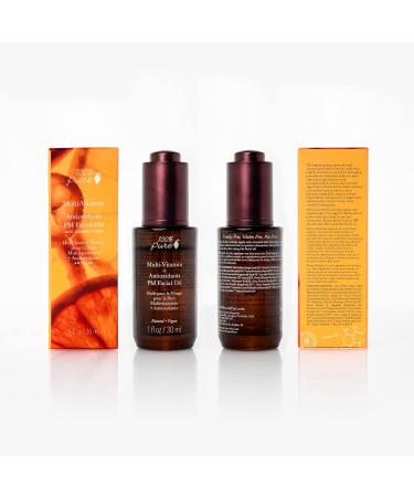 100% Pure Multi-Vitamin + Antioxidants PM Facial Oil | Anti-Aging Night Moisturizer with Retinol & Vitamin C | Natural Anti-Wrinkle Skin Care | 1 Fl Oz - Buy Online on GoSupps.com