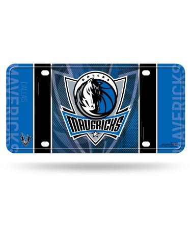 NBA Metal License Plate Tag Dallas Mavericks