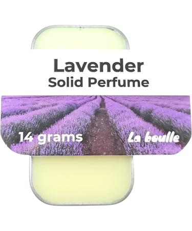 Natural Lavender Solid Scented Balm. For sensitive skin. Handmade natural cosmetics. Long lasting fragrance. Made in the UK. - Buy Online on GoSupps.com