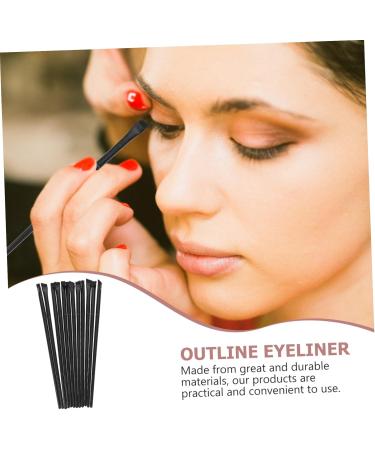 FOMIYES 36 Pcs Eyeliner Brush Eye Shadow Brush Eyeshadow Liner Brush for Eyes Makeup Brush Oblique Head Flat - Buy Online on GoSupps.com